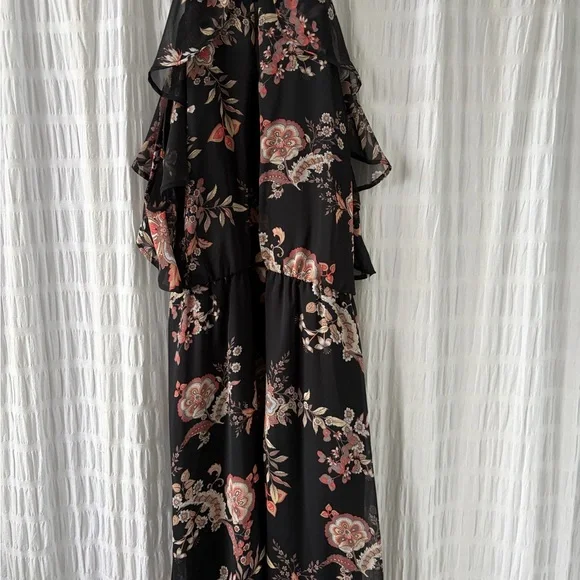 Sienna Sky Black Floral Dress - Picture 4 of 5